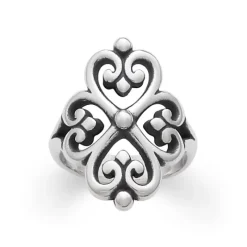 James Avery Artisan Jewelry Statement Rings-Adorned Hearts Ring