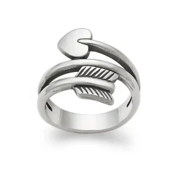 James Avery Artisan Jewelry Statement Rings-Arrow and Heart Ring