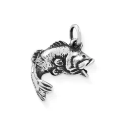 James Avery Artisan Jewelry Animals|Men's Pendants And Charms-Big Catch Charm