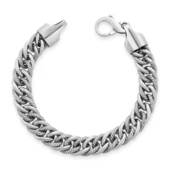 James Avery Artisan Jewelry Link Bracelets|Bracelets For Him-Bold Twisted Link Curb Bracelet
