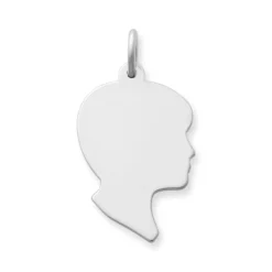 James Avery Artisan Jewelry Family And Friends-Boy Silhouette Charm