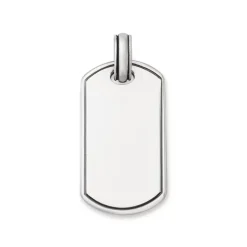 James Avery Artisan Jewelry Men's Pendants And Charms|Silver Pendants-Classic Tag Pendant
