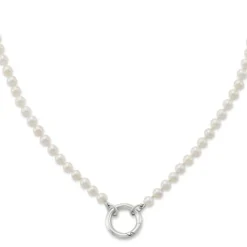 James Avery Artisan Jewelry Charm Holder-Cultured Pearl Changeable Charm Holder Necklace