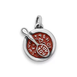 James Avery Artisan Jewelry Food And Drink|Enamel-Enamel Alphabet Soup Charm