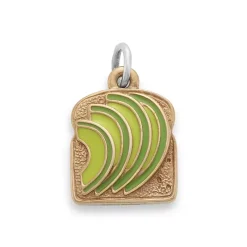 James Avery Artisan Jewelry Food And Drink|Enamel-Enamel Avocado Toast Charm