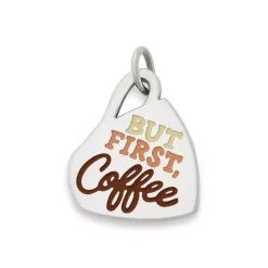 James Avery Artisan Jewelry Family And Friends|Food And Drink-Enamel But First Coffee Charm