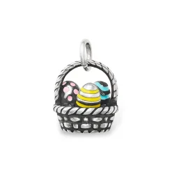 James Avery Artisan Jewelry Faith|Religious Charms-Enamel Easter Basket Charm