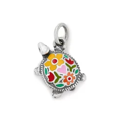 James Avery Artisan Jewelry Animals|Enamel-Enamel Festive Turtle Charm