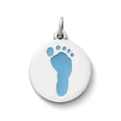 James Avery Artisan Jewelry Family And Friends|Enamel-Enamel Footprint Charm