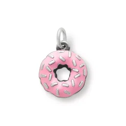 James Avery Artisan Jewelry Food And Drink|School-Enamel Frosted Donut Charm