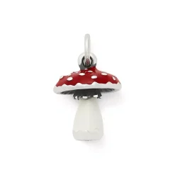 James Avery Artisan Jewelry Food And Drink|Nature-Enamel Mushroom Charm
