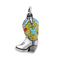 James Avery Artisan Jewelry Hearts And Love|Country And State-Enamel Western Boot Charm