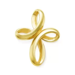 James Avery Artisan Jewelry Pendants|Gold Pendants-Eternal Ribbon Cross Pendant