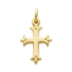 James Avery Artisan Jewelry Faith|Religious Charms-Fleuree Cross Charm