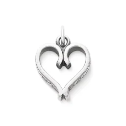 James Avery Artisan Jewelry Hearts And Love-Forever and Always Heart Charm