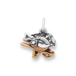 James Avery Artisan Jewelry Nature-Garden Wheelbarrow Charm