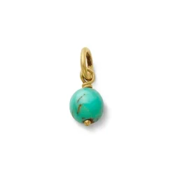 James Avery Artisan Jewelry Gold Pendants-Gemstone Bead Pendant