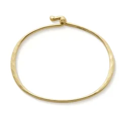 James Avery Artisan Jewelry 14k Gold Bracelets-Hammered Hook-On Bracelet