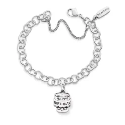 James Avery Artisan Jewelry Charm Bracelets|Bracelets For Child-Happy Birthday Charm Bracelet