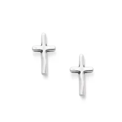 James Avery Artisan Jewelry Stud Earrings|Earrings-Horizon Cross Studs
