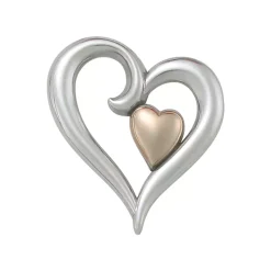 James Avery Artisan Jewelry Mixed Metal Pendants-Joy of My Heart Pendant