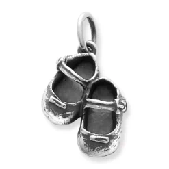 James Avery Artisan Jewelry Family And Friends-Lil' Girl Baby Shoes Charm