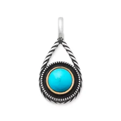 James Avery Artisan Jewelry Mixed Metal Pendants-Marjan Gemstone Pendant