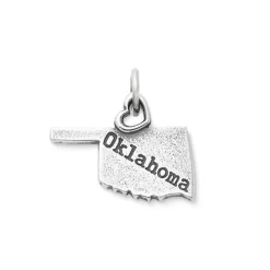 James Avery Artisan Jewelry Country And State-My "Oklahoma" Charm