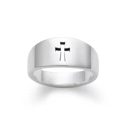 James Avery Artisan Jewelry Rings|Men's Rings-Narrow Crosslet Ring