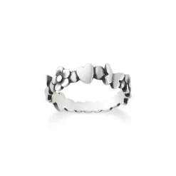 James Avery Artisan Jewelry Stackable Rings-Natures Dance Ring