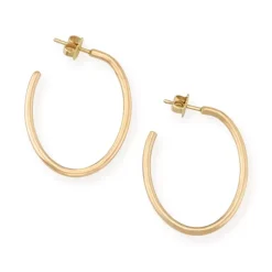 James Avery Artisan Jewelry Hoop Earrings-Oval Hoops