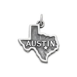 James Avery Artisan Jewelry Country And State|Travel-"Austin" Charm
