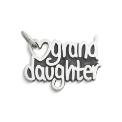 James Avery Artisan Jewelry Family And Friends-"Granddaughter" Heart Charm