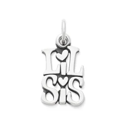 James Avery Artisan Jewelry Family And Friends-"Lil Sis" Charm