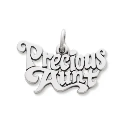 James Avery Artisan Jewelry Family And Friends-"Precious Aunt" Charm