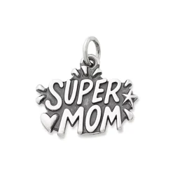 James Avery Artisan Jewelry Family And Friends|Hearts And Love-"Supermom" Charm