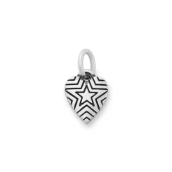 James Avery Artisan Jewelry Hearts And Love-Radiant Star Mini Heart Charm