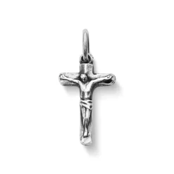 James Avery Artisan Jewelry Faith|Religious Charms-Small Chiseled Crucifix Charm