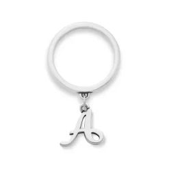 James Avery Artisan Jewelry Dangle Rings-Small Script Initial Charm Dangle Ring