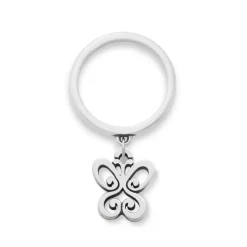 James Avery Artisan Jewelry Dangle Rings-Small Spring Butterfly Charm Dangle Ring