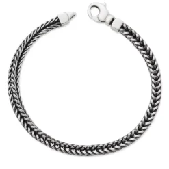 James Avery Artisan Jewelry Link Bracelets|Bracelets For Him-Square Foxtail Link Bracelet