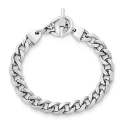 James Avery Artisan Jewelry Link Bracelets|Bracelets For Him-Strength in Faith Curb Link Bracelet