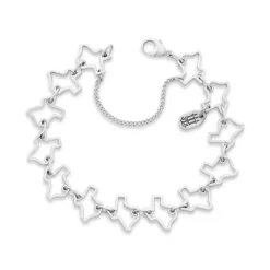 James Avery Artisan Jewelry Sterling Silver Bracelets-Texas Charm Bracelet