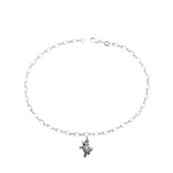 James Avery Artisan Jewelry Anklets|Sterling Silver Bracelets-Turtle Anklet