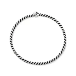 James Avery Artisan Jewelry Hook-ons|Sterling Silver Bracelets-Twisted Wire Hook-On Bracelet