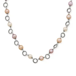 James Avery Artisan Jewelry Gemstone-Twisted Wire Link Gemstone Necklace