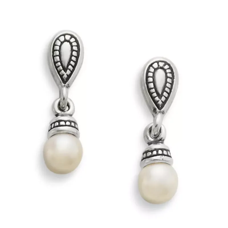 James Avery Artisan Jewelry Drop And Dangle Earrings|Gemstone Earrings-Vintage Cultured Pearl Drop Earrings